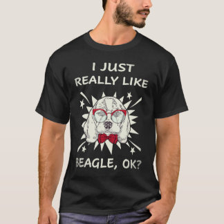 19 I Just Really Like Beagle T-Shirt