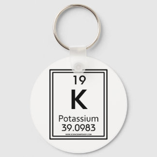 19 Potassium Key Ring