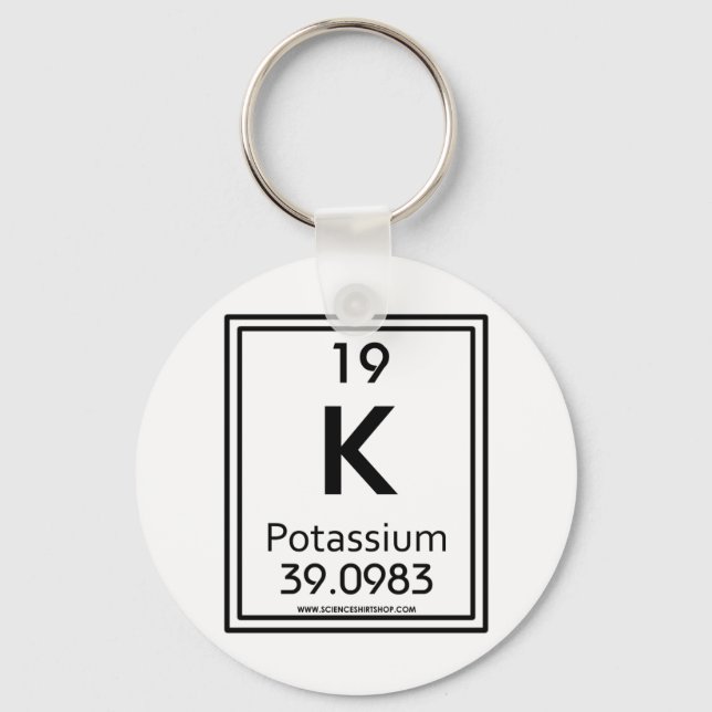 19 Potassium Key Ring (Front)