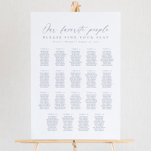 19 Tables Our Favourite People Seating Chart