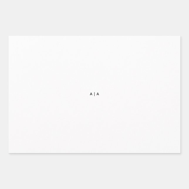 19" x 29" Wrapping Paper Sheets, Matte (Front)
