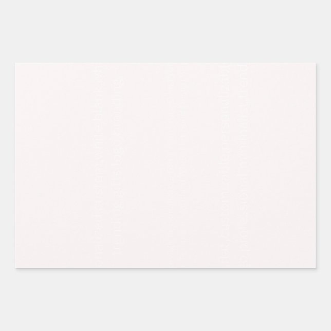 19" x 29" Wrapping Paper Sheets, Matte (Front)
