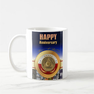 19 Year CUSTOM NAME AA Coin You're A Winner Coffee Mug