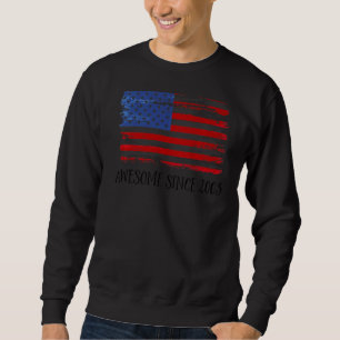 19 Year Old Awesome Since 2003 19th Birthday Premi Sweatshirt