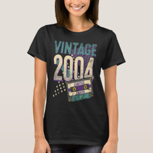 19 Year Old Vintage 2004 19th Birthday T-Shirt