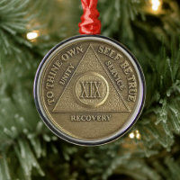 19 Year Sober Anniversary Medallion | Recovery
