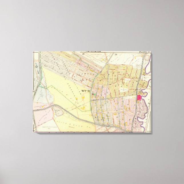 19 Yonkers Canvas Print (Front)