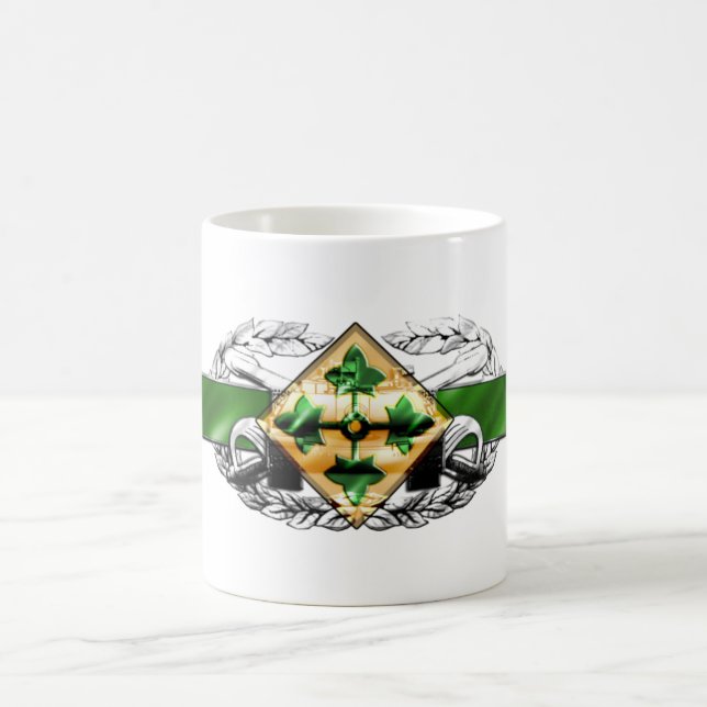 19K 4th Infantry Division Coffee Mug (Center)