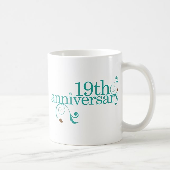 19th Anniversary Coffee Mug (Right)