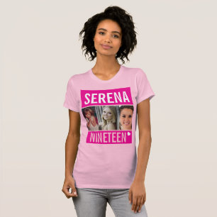 19th birthday party event celebration photo pink T-Shirt