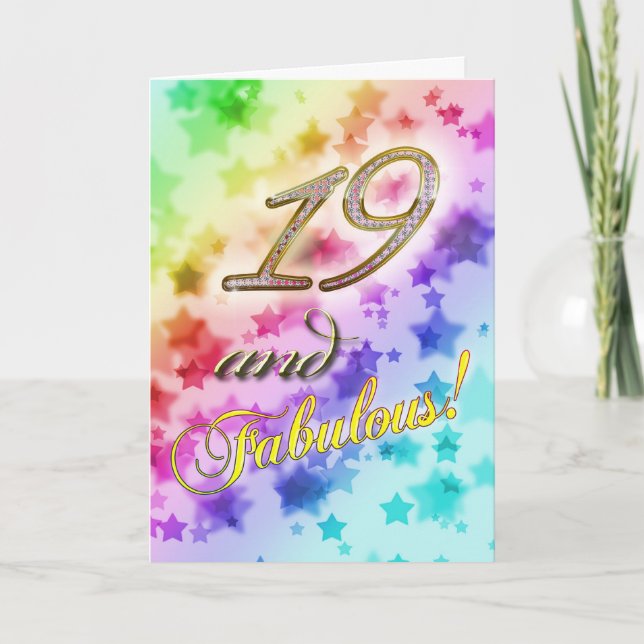 19th Birthday party Invitation (Front)