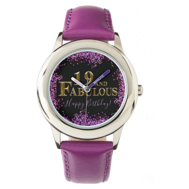 19th Birthday  Watch (Front)
