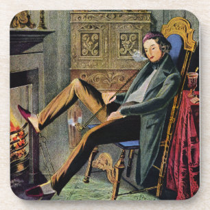 19th C. Bachelorhood Coaster