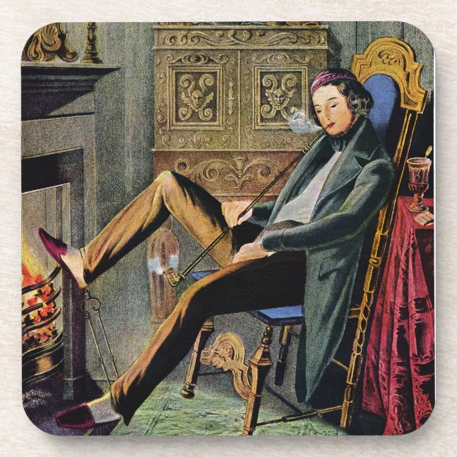 19th C. Bachelorhood Coaster (Front)