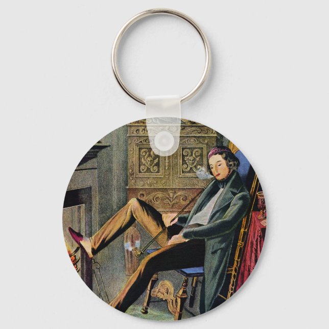 19th C. Bachelorhood Key Ring (Front)