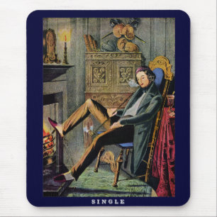 19th C. Bachelorhood Mouse Mat