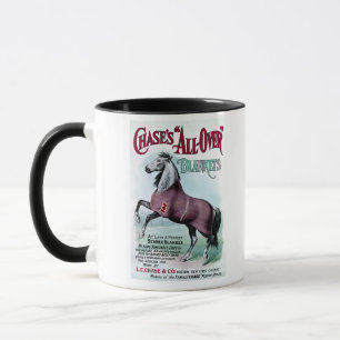 19th C. Chase Horse Blankets Mug