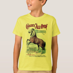 19th C. Chase Horse Blankets T-Shirt