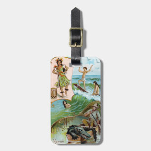 19th C. Hawaii Luggage Tag