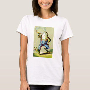 19th C. Pipe Smoking Frog T-Shirt