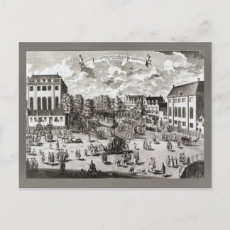 19th century Amsterdam, Portuguese Synagogue Postcard