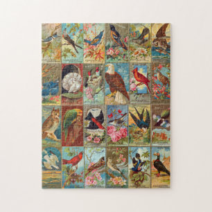19th Century Birds of America Illustrations Jigsaw Puzzle