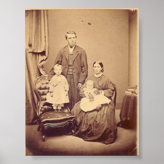 19th Century Family Poster (Front)