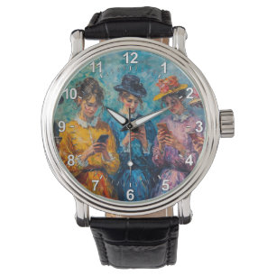 19th Century People Using Smartphones Watch