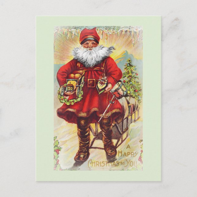 19th Century Saint Nicholas Postcard (Front)