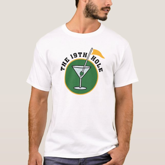 19th Hole Golf t-shirt (Front)
