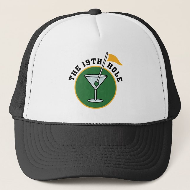 19th Hole Trucker Hat (Front)