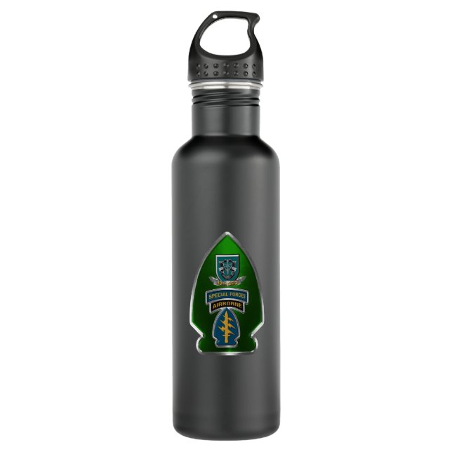 19th Special Forces Group (Airborne) Arrowhead 710 Ml Water Bottle (Front)