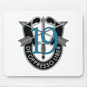 19th Special Forces Group Crest Mouse Mat