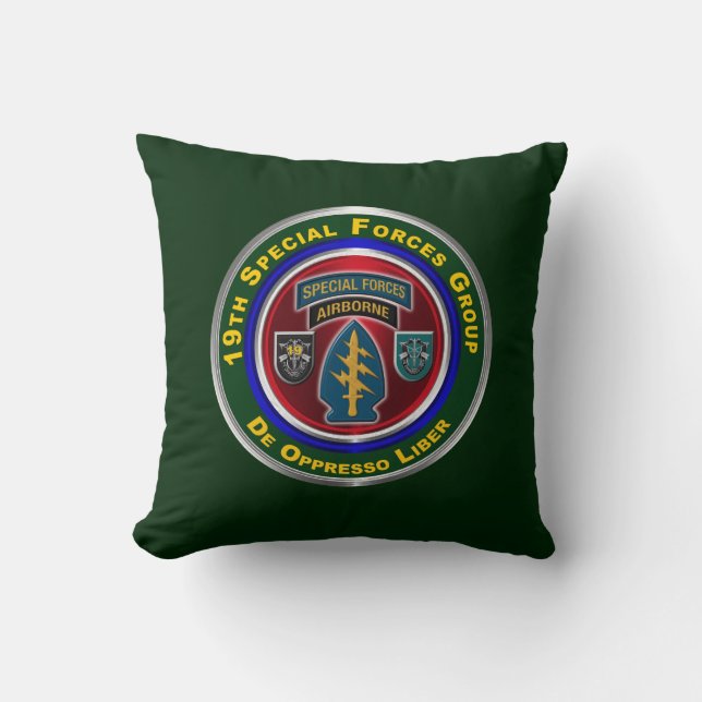 19th Special Forces Group  Cushion (Front)