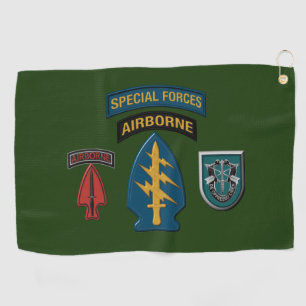 19th Special Forces Group Customised Design Golf Towel