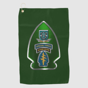 19th Special Forces Group Golf Towel
