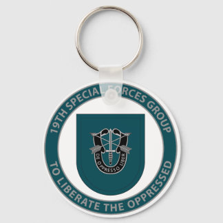 19th Special Forces Group Key Ring