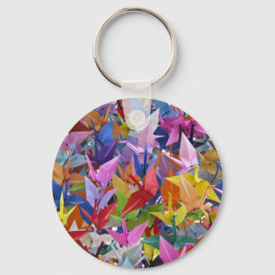 1,000 Origami Paper Cranes Keychain