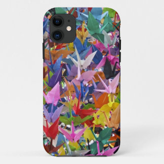 1,000 Origami Paper Cranes Photo iPhone 11 Case