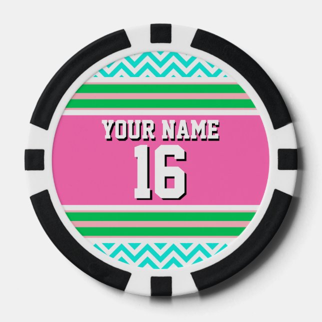 1-11 (Sq Necklace) Poker Chips (Front)