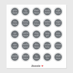 1.14" Black Customisable Cosmetic Jar Cream Balm