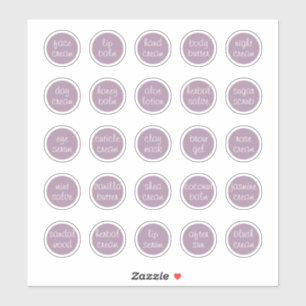 1.14" Lavender Customisable Mini Cosmetic Jar 