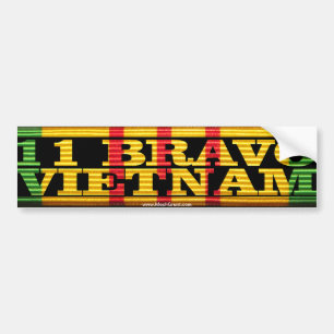1 1 Bravo Vietnam Bumper Sticker