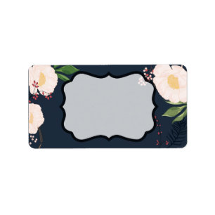 1.25"x2.75" Business Mailing Addres Label Baby Pin