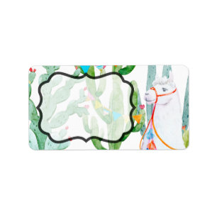 1.25"x2.75" Business Mailing Addres Label Boho Lla