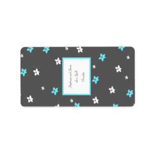 1.25"x2.75" Hersheys Miniature Blue Tea Arizona Label