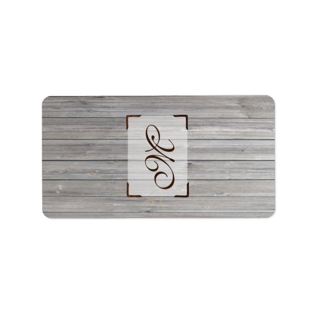 1.25"x2.75" Hershey's Miniature Horse Shoes Wood Label (Front)