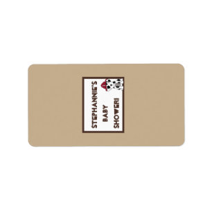 1.25"x2.75" Hershey's Miniature Nojo Fire Engine Label