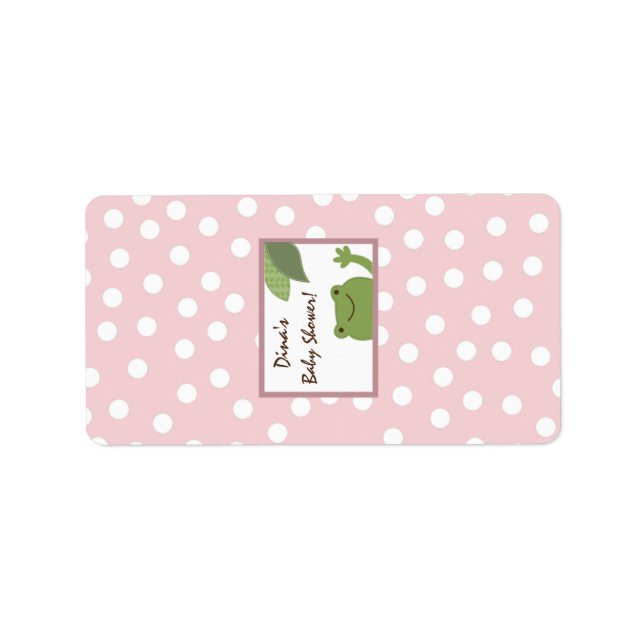 1.25"x2.75" Hershey's Miniature Safari Jungle Pink Label (Front)