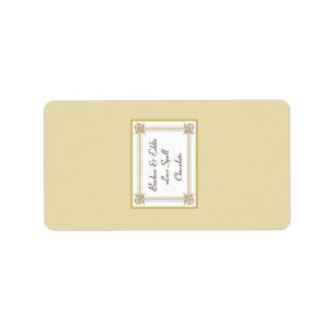1.25"x2.75" Hershey's Miniature Sandy Beach Label